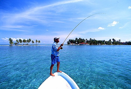 Kevin Flyfishing in the Sapodillas